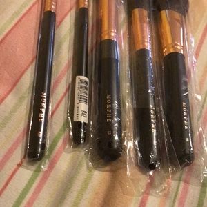 Morphe Makeup - Morphe brushes. Set of 5, brand new. Never used. Morphe Makeup - Morphe brushes. Set of 5, brand new. Never used.